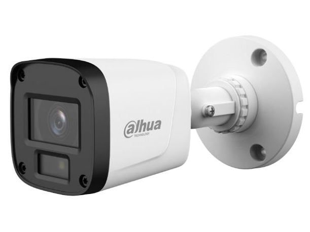 Camera exterior 2MP, Dahua HAC-B5E20-A-0360B, 3.6mm, smart IR 20m, microfon incorporat, IP67