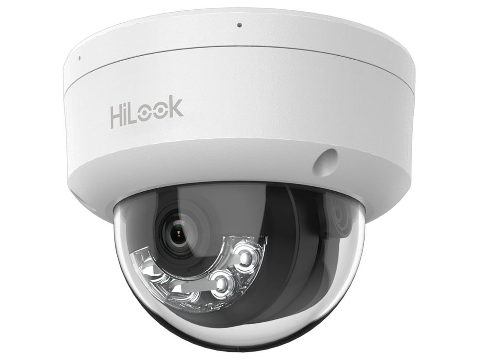 [RESIGILAT] Camera IP Hikvision HiLook IPC-D140HA-LU-R1, 4MP, 2.8mm, iluminare duala 30m, microfon, PoE, IP67