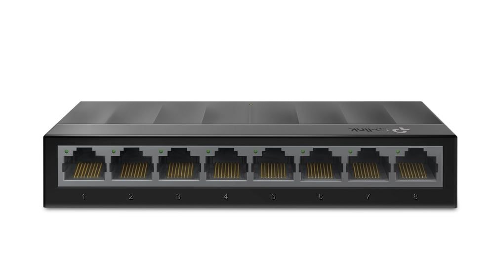 Switch TpLink LS1008G, 8 porturi, capacitate 16GBps, 3.9W, Tehnologia Green