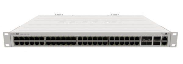 Switch 48 de porturi Gigabit MikroTik CRS354-48G-4S+2Q+RM RouterOS/ SwitchOS, Rackabil