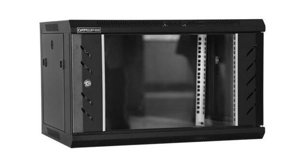 Rack 6U 19", DATEUP MP.6606.9001, 600x 600, montare perete, negru