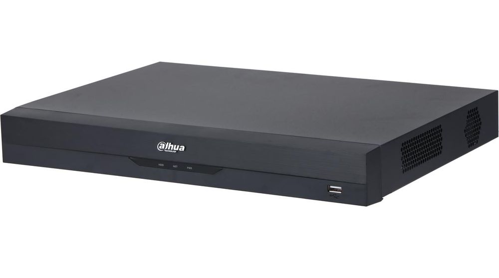 NVR Dahua WizSense, 16 canale, 16 MP 5K, 2x SATA, bandwidth 256 Mbps, People Couting, Heat Map, NVR4216-EI