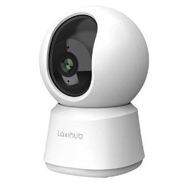 Camera supraveghere IP Wi-Fi, 2MP, 3.6mm, 105°, IR10m, aplicatia Tuya, Laxihub P2-TY