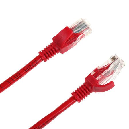 Patchcord UTP CAT6, 2 metri, ROSU KOM0141