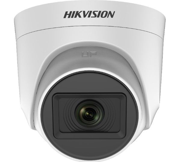 Camera de supraveghere pentru interior cu microfon, 5MP 2K+, IR cu EXIR 20m, Hikvision DS-2CE76H0T-ITPFS2.8MM