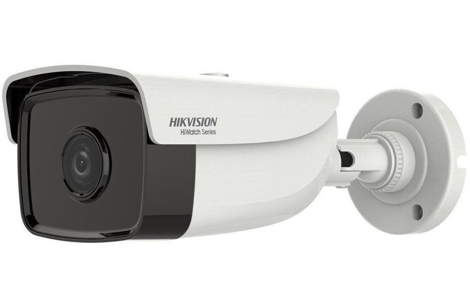 [RESIGILAT] Camera IP de exterior, 4MP 2K, IR 50m, lentila 4 mm, PoE, Hikvision HWI-B440H-R