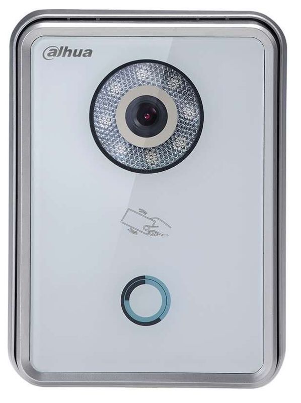 Post de exterior pentru video-interfon IP Dahua cu camera HD, IR si cititor Mifare DH-VTO6210BW
