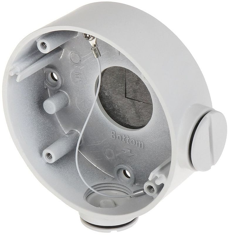 Doza pentru conexiuni din aluminiu, 63x63 mm, pentru camere bullet cu diametru de 88.5 mm, Safer SAF-1260ZJ