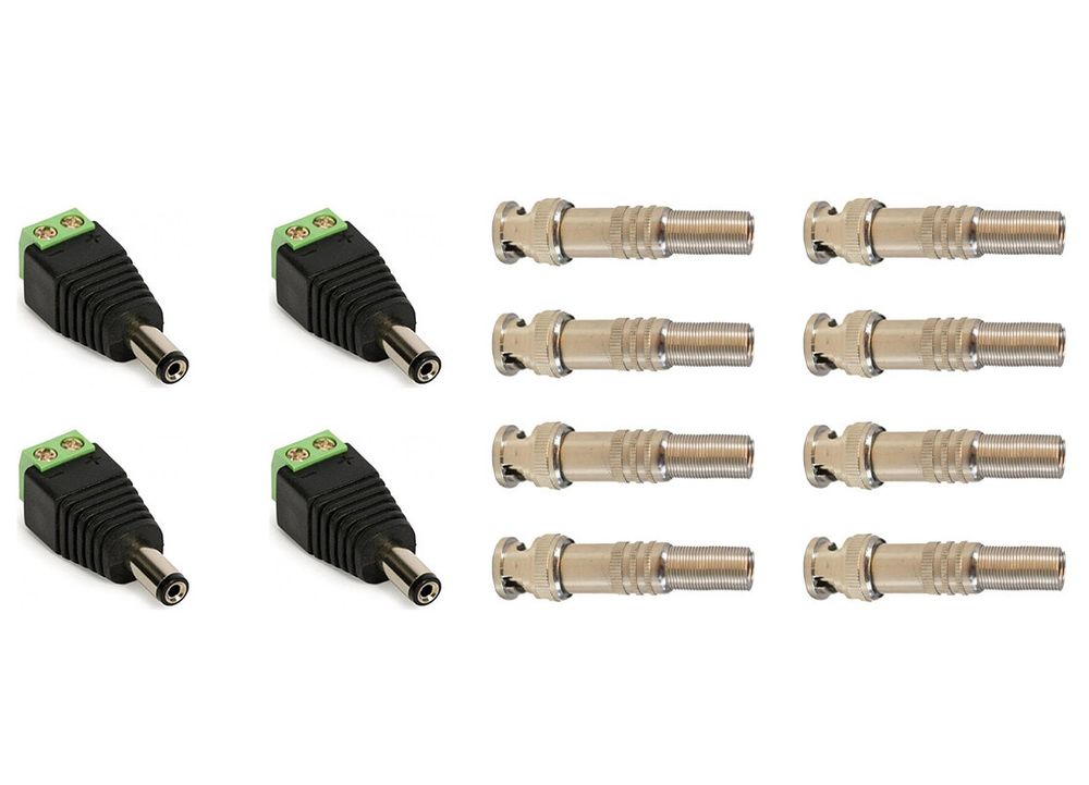 Set mufe pentru Kit supraveghere analogic Safer SetMufeAnalog2