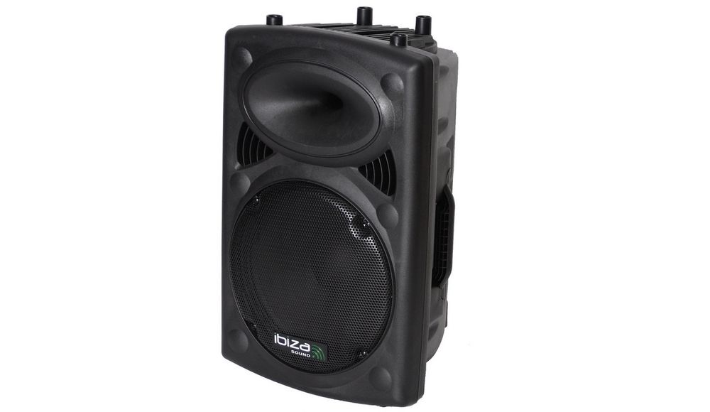 Boxa activa 12 inch amplificator incorporat, USB, MP3, Bluetooth si telecomanda, 98dB, 700W, Ibiza Sound SLK12A-BT