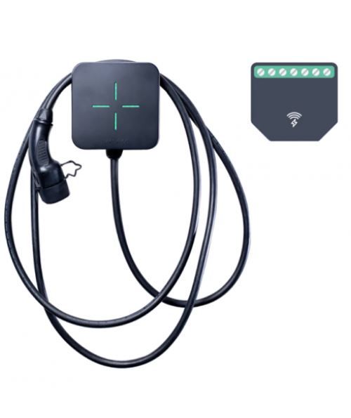 Statie de incarcare masini electrice LEKTRI.CO TRI-EM-22, modul EM,  Wi-Fi 2.4GHz, trifazat, 22.2kW, IP54, IK10