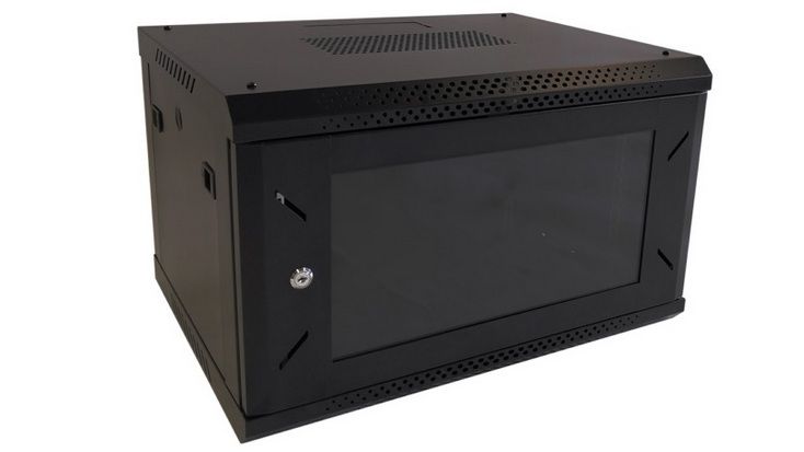 Rack 9U, 19", XCAB Xcab-9U45S.9004, montare perete, negru