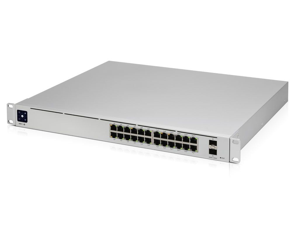 Switch 24 porturi POE UniFi PRO 24, Ubiquiti, USW-PRO-24-POE