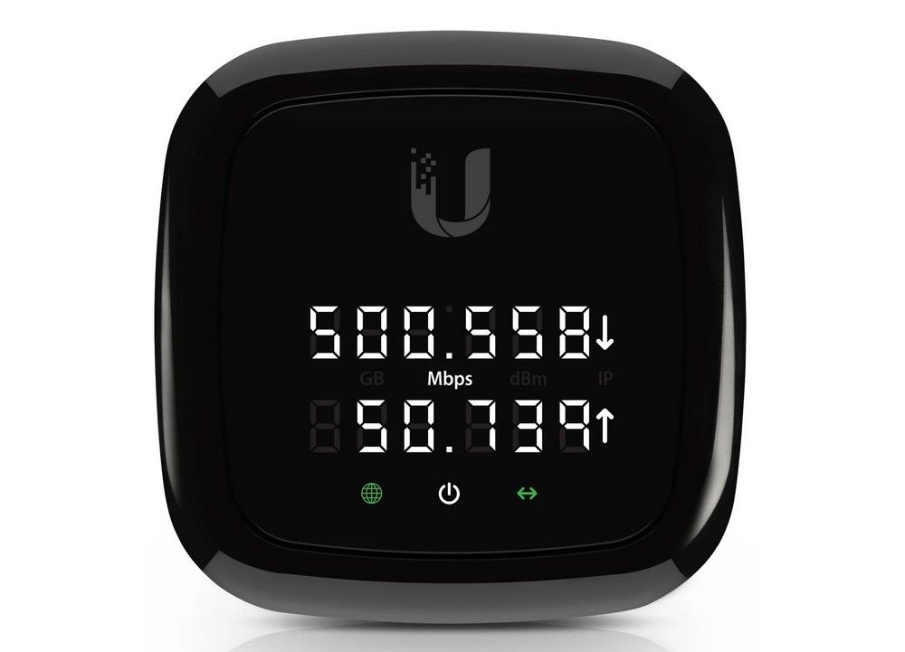 Ubiquiti UFiber NanoG GPON, CPE UF-NANO, 1 port RJ45, 24V PoE, 7W, display digital