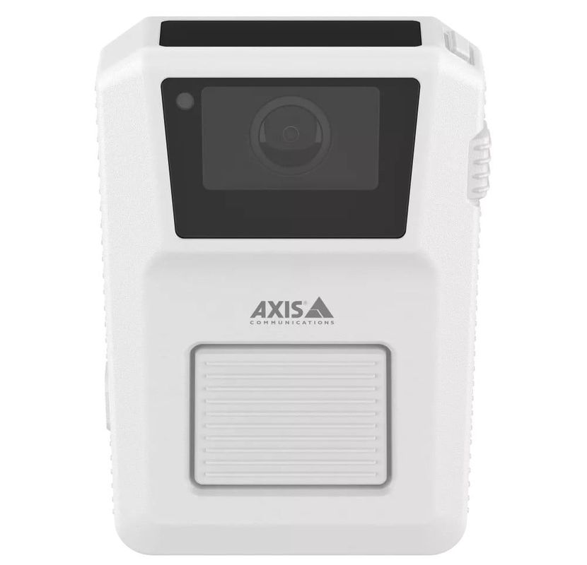 Body camera Full HD AXIS W120 WHITE, lentila 2.3mm, 4G LTE, Bluetooth, 2 microfoane, IP67, alba