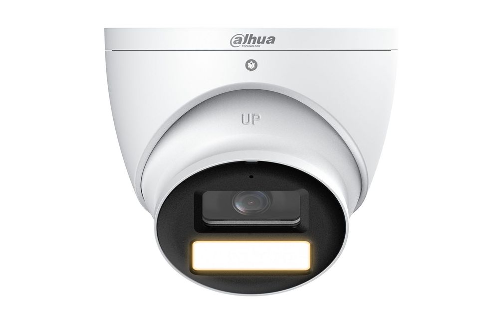 Camera supraveghere HDCVI Dahua HAC-HDW1509T-A-LED-28-S3, 5MP, Full Color, LED alb 40m, Microfon, IP67