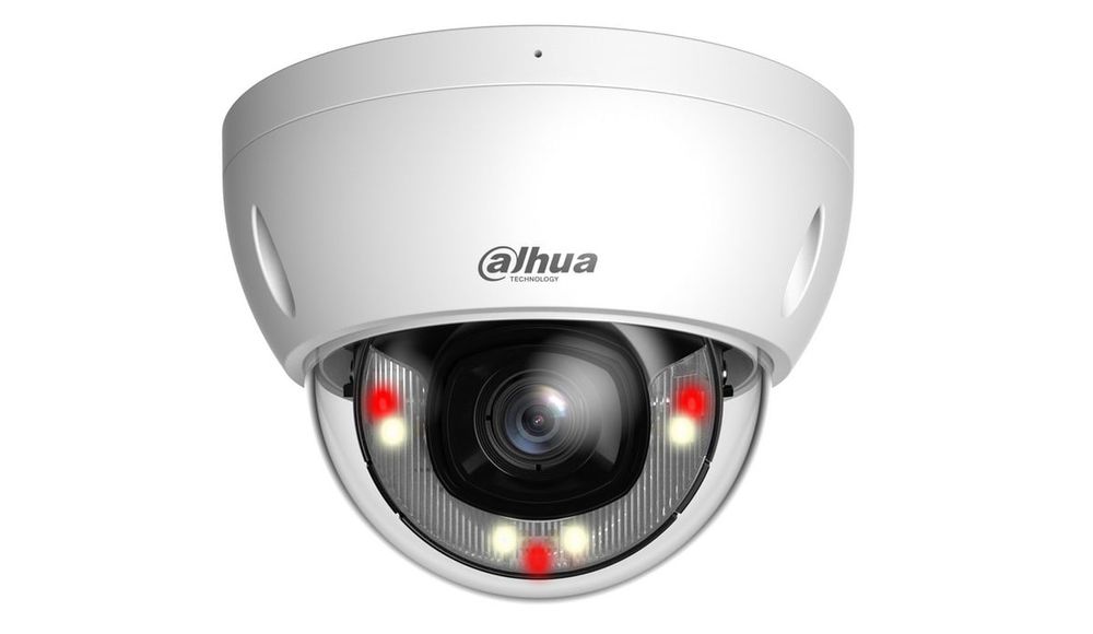Camera supraveghere IP Dahua IPC-HDBW2849E-S-IL-0280B, 8MP, WizSense, Iluminare duala, Audio, PoE, IP67