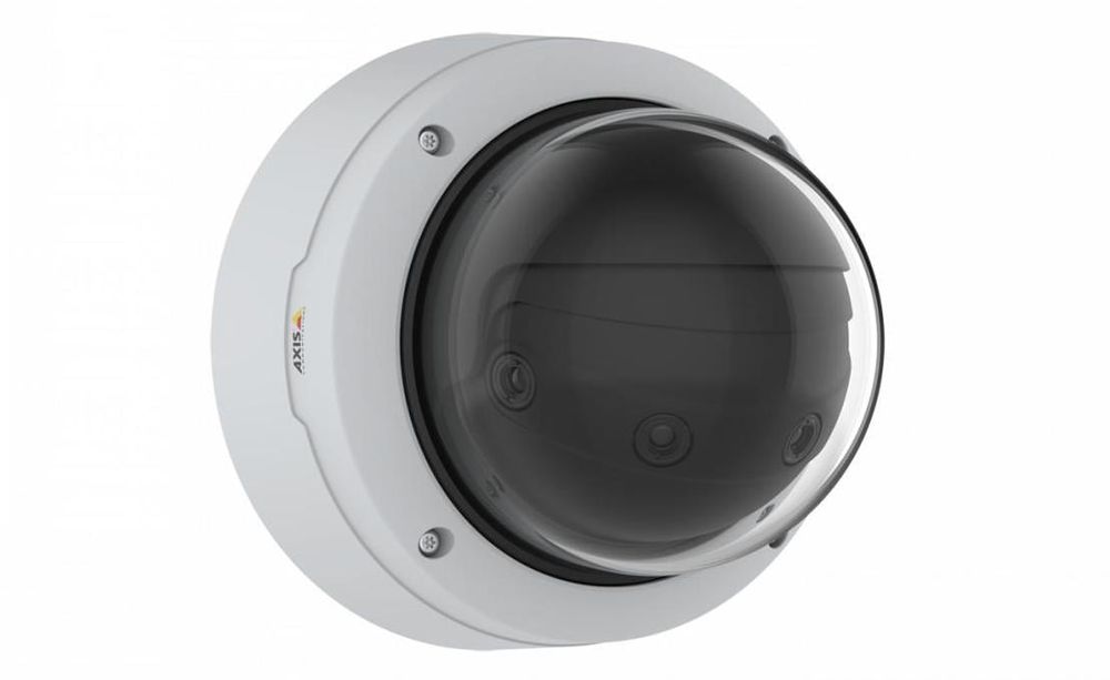 Camera supraveghere IP panoramica AXIS Q3819-PVE, 4 lentile de 5MP, 180º, Object Analytics, PoE, IP66, IK10, NEMA 4X