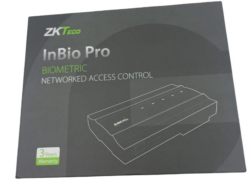 [RESIGILAT] Centrala de control access si pontaj biometrica INBIO-1-2PRO-R1, 1 usa bidirectionala, software ZKBioSecurity