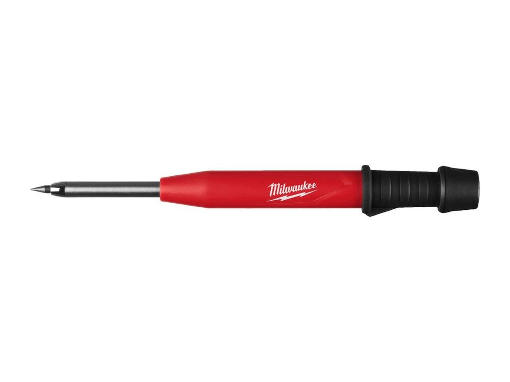 Creion mecanic pentru constructii Milwaukee, mina de 2.8mm, toc de protectie, tub din otel, 4932501156