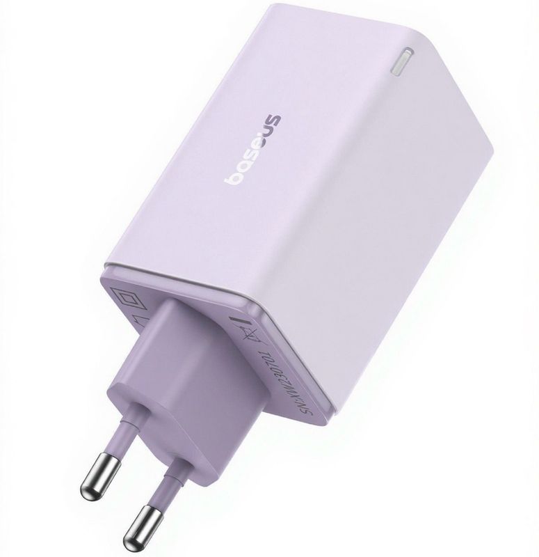Incarcator de perete Baseus P10162701533-00, 4 porturi USB, 65W, violet