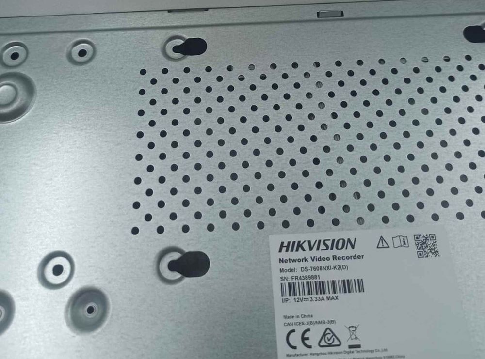 [RESIGILAT] NVR Hikvision DS-7608NXI-K2(D)-R1, 8 canale, 4K, Acusense, 80 Mbps, 2xSATA 16TB, HDMI/VGA