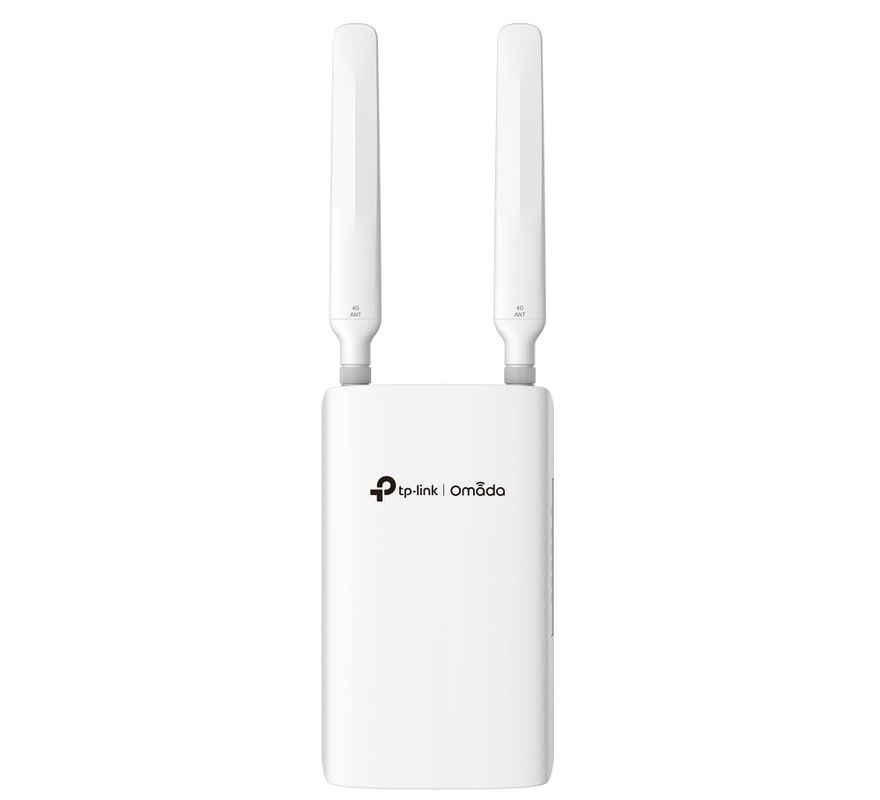 Router 4G+ Cat6 AX3000 Wi-Fi 6, Omada Tp-Link ER703WP-4G-Outdoor, 3 porturi WLAN/LAN, 1 slot cartela Nano SIM, IP55
