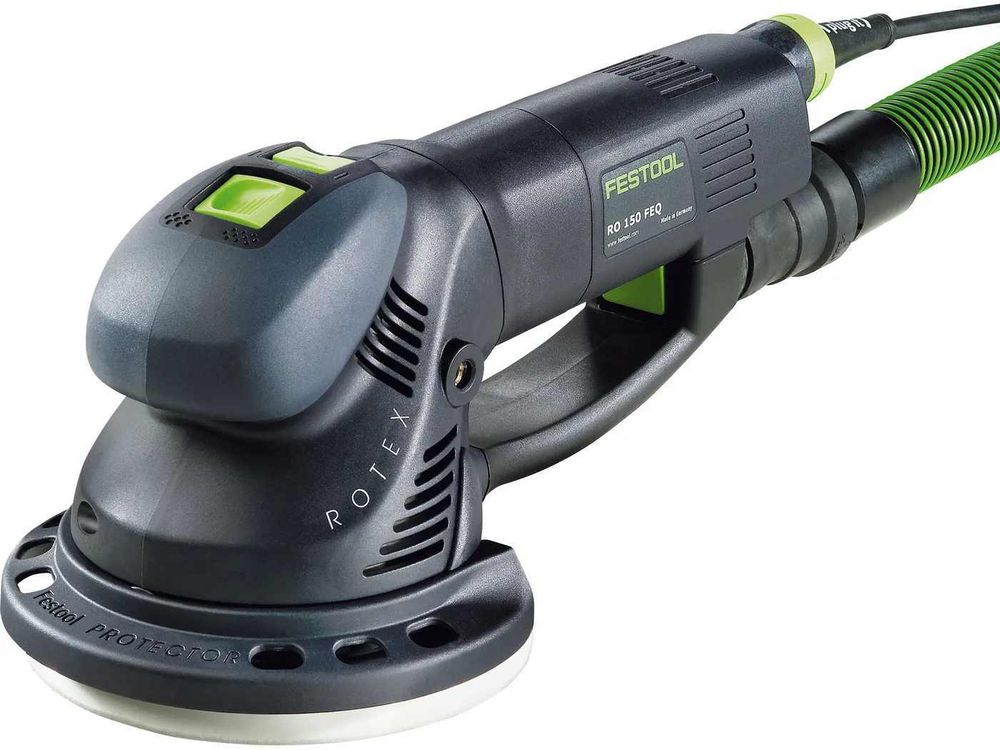 Slefuitor cu excentric Festool ROTEX 150 FEQ-Plus, 720W, cursa slefuire 5mm, cu talpa de slefuit, protectie, cablu, 576017