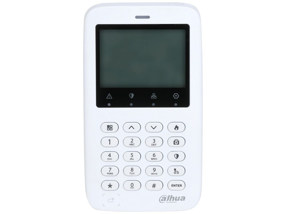 Tastatura alarma Dahua, distanta comunicare 80m, 13.56Mhz, carcasa PC si ABS, ARK50C-R-proiect