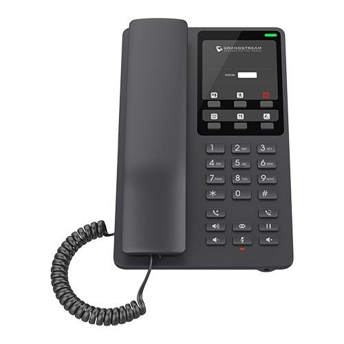 Telefon VoIP Wi-Fi Grandstream GHP621W, 2 linii, 2 conturi SIP, conferinta vocala 3 cai, negru