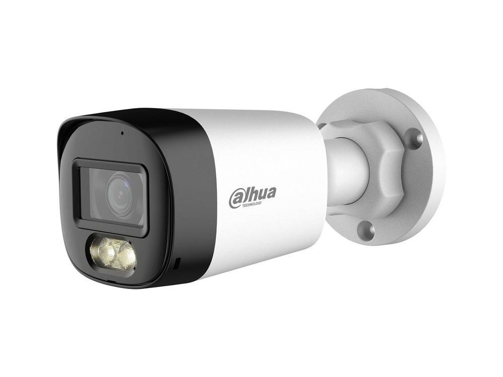 Camera de exterior HDCVI Dahua HAC-HFW1500RL-IL-A-0280B-S3, 5MP, Iluminare duala, Audio, IP67