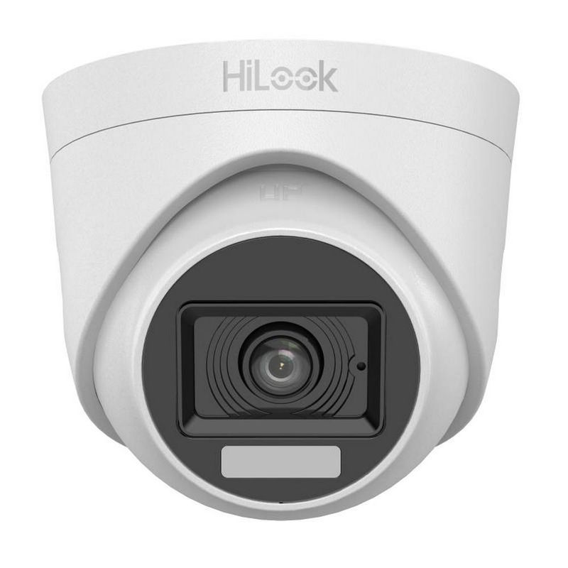 Camera supraveghere dome TurboHD Hikvision HiLook THC-T157-LPS(3.6mm), 3K 5MP, 3.6mm, Iluminare duala 20m, Microfon
