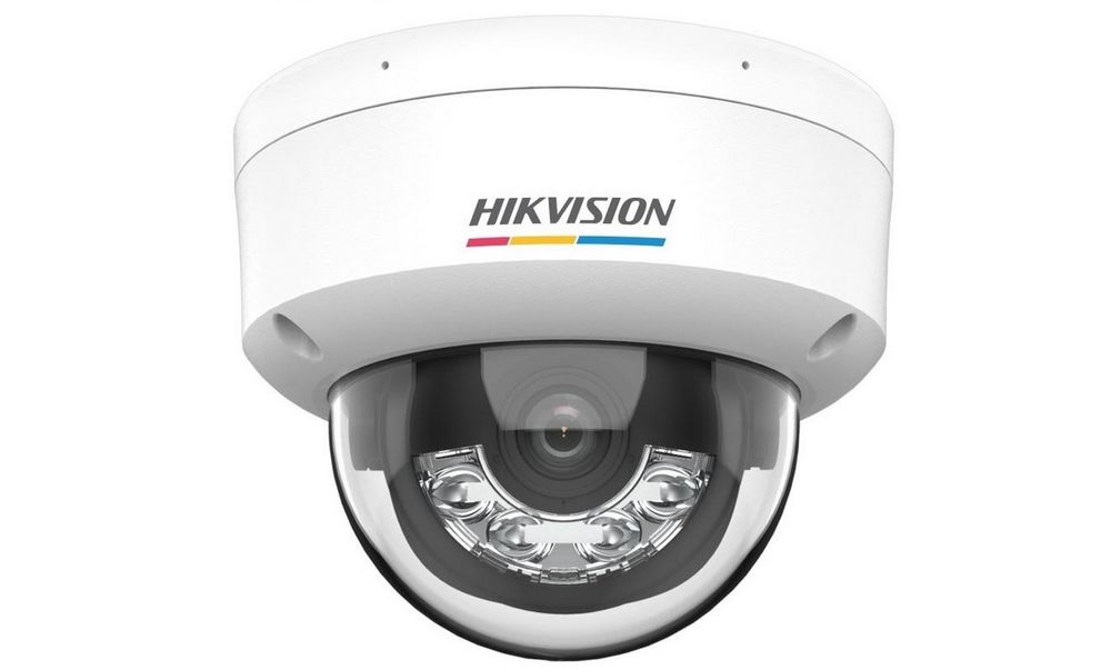 Camera supraveghere IP ColorVu Hikvision DS-2CD1147G2H-LIU(2.8mm), 4MP, Smart Hybrid Light, Audio, PoE, IP67