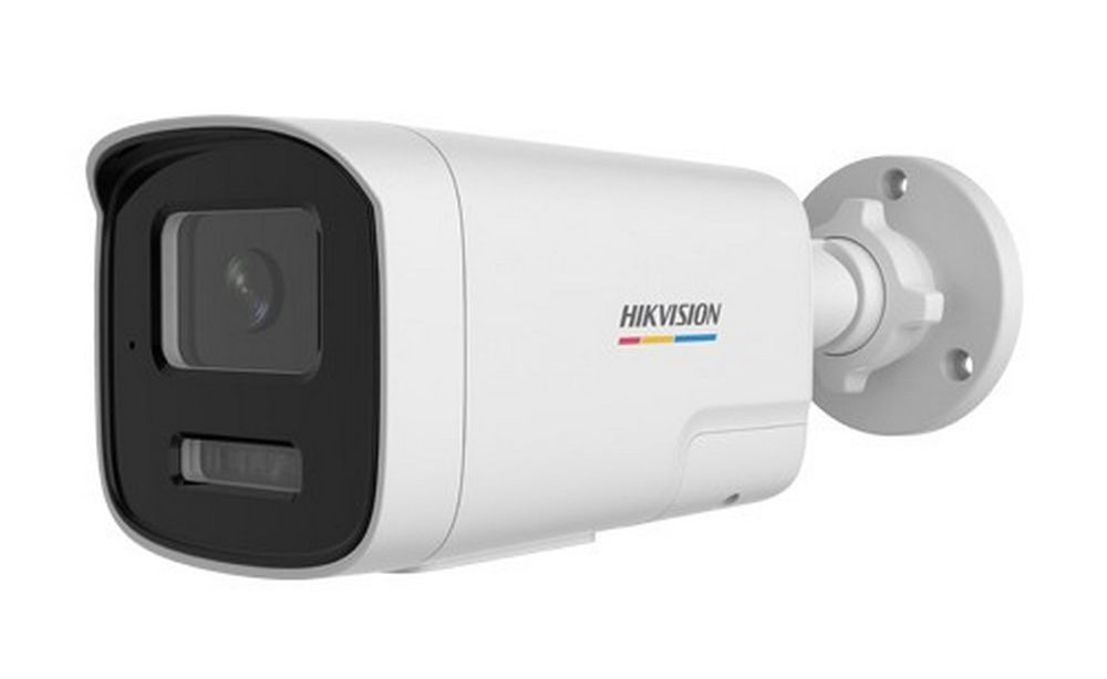 Camera supraveghere IP Hikvision DS-2CD1T47G3H-LIUF/SL(4mm), 4MP, Colorvu, IR + LED, Alarma, slot microSD, PoE, IP67  