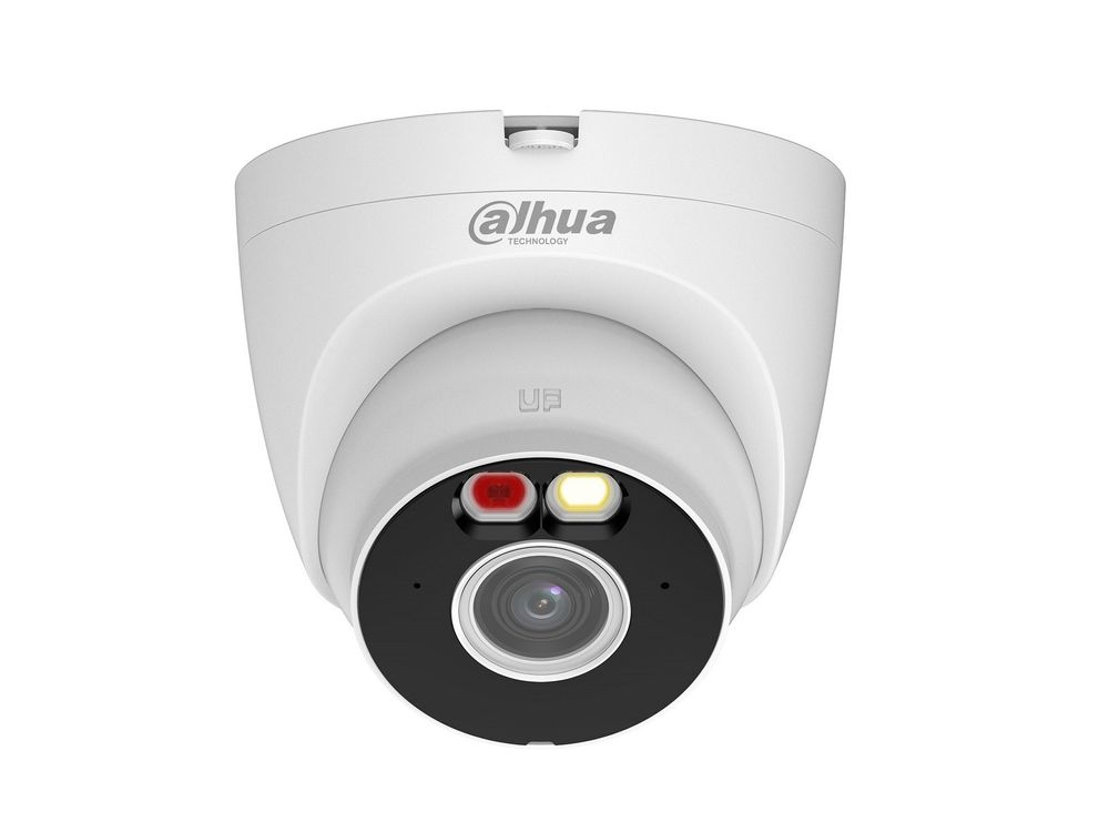 Camera supraveghere wireless Dahua T3A-PV, Wi-Fi 6, Bluetooth, 3MP, IR si LED alb, comunicare bidirectionala, alarma, slot microSD, IP67