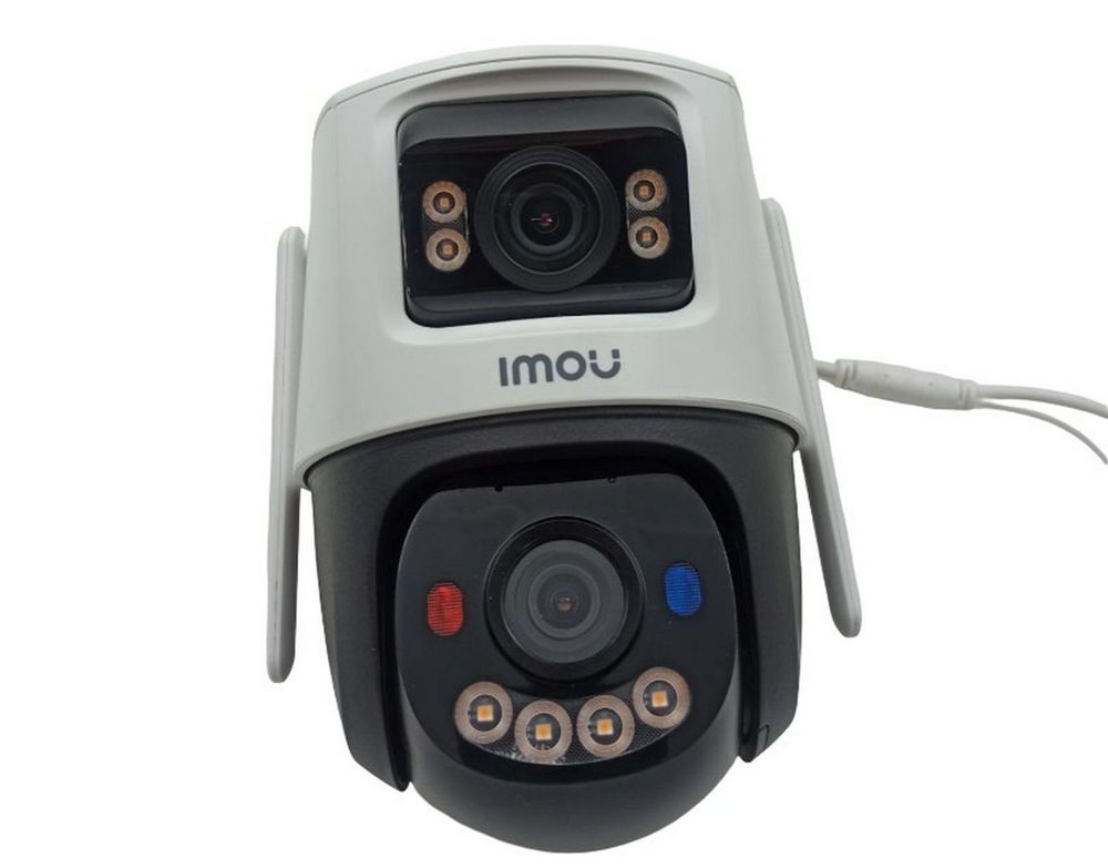 [RESIGILAT] Camera Wi-Fi exterior Imou Cruiser Dual 2, 10MP (5MP + 5MP), lentila 3.6mm, cu rotire de pe mobil, slot Micro SD, IR 30 m, IPC-S7XEP-10M0WED-R2