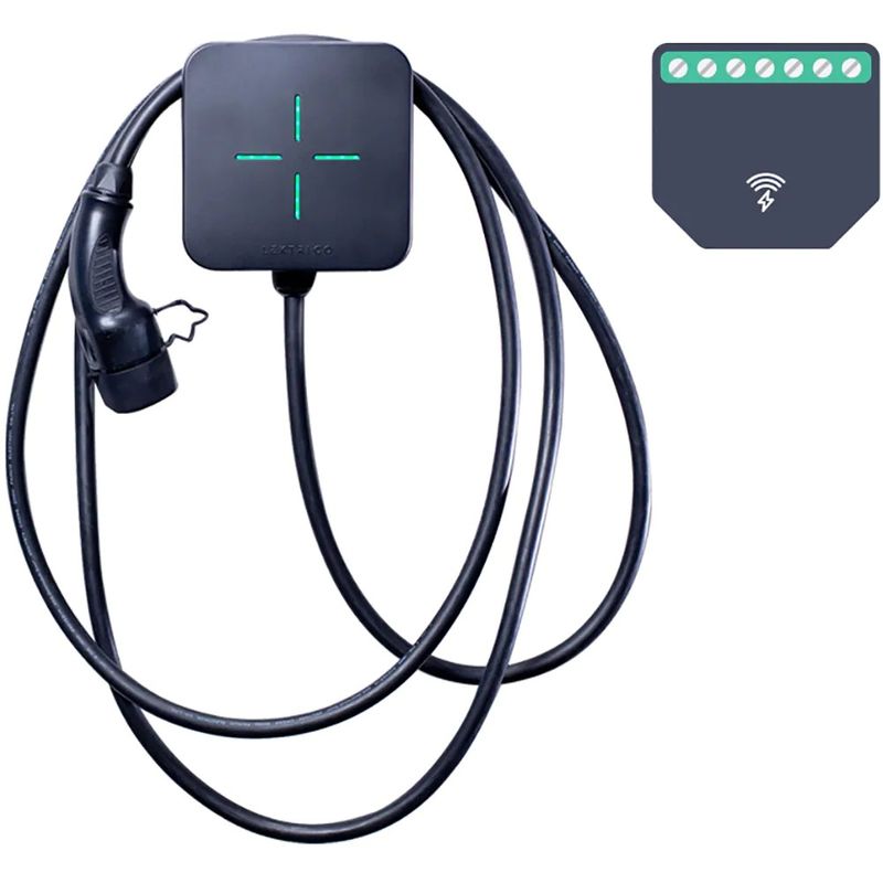 Statie de incarcare pentru masini electrice Lektri.co 1PK7EM, Wi-Fi 2.4GHz, Type 2, monofazata, 7.4kW, 32A