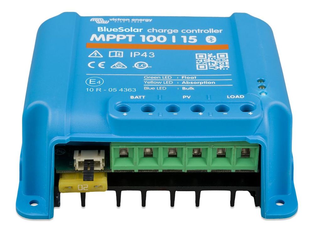 Incarcator fotovoltaic Victron Energy BlueSolar MPPT 100 20, MPPT ultra rapid, gestionare inteligenta, monitorizare, 12/24/48V, 20A