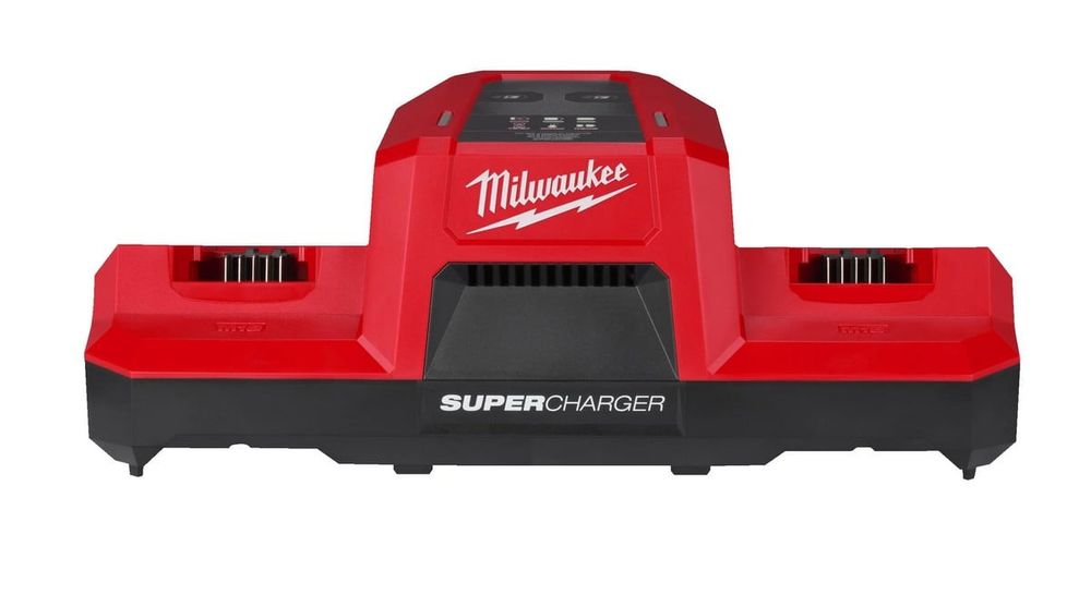 Incarcator Rapid Dual Milwaukee M18 DBSC, 18V, 2 Porturi, Compatibilitate M18, Tehnologie REDLINK, 4932492531