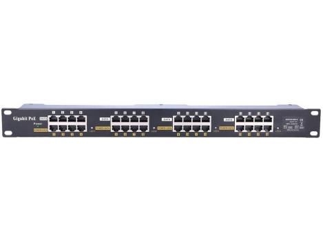 Injector pasiv 24 porturi 100Mb/s POE Rackabil C1410234