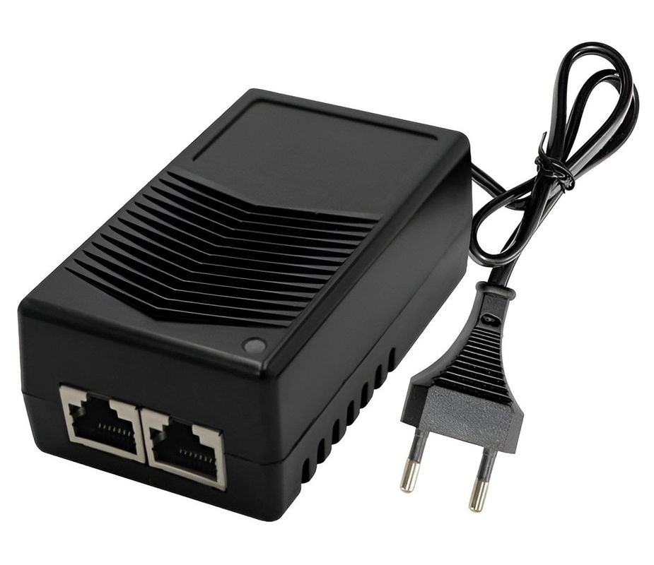 Injector PoE af/at 38W, 48V 0.5A, Safer SAF-POE4805-A