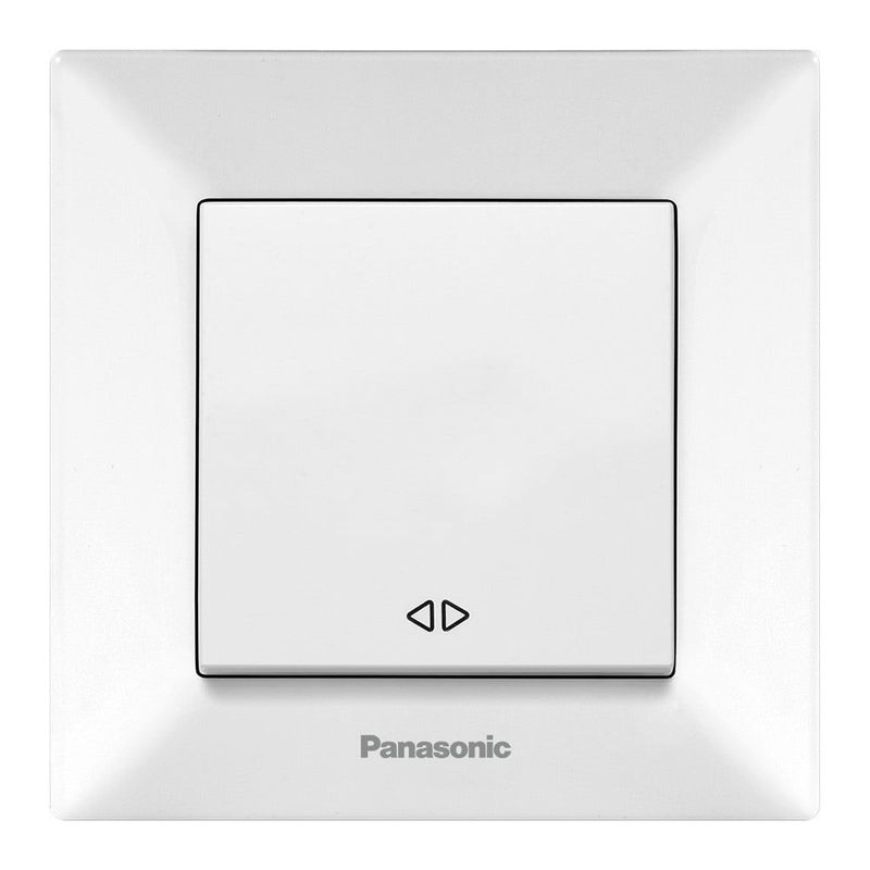 Intrerupator cap cruce Panasonic P-A1.CR, 250V, alb