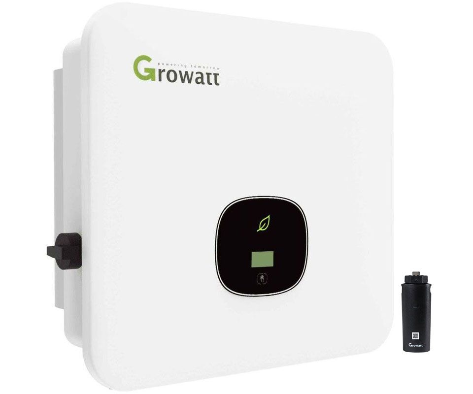 Invertor pentru sistem fotovoltaic HIBRID, trifazic, cu modul Wi-Fi pentru monitorizarea invertoarelor, GROWATT MOD8000TL3-XH+Wifi