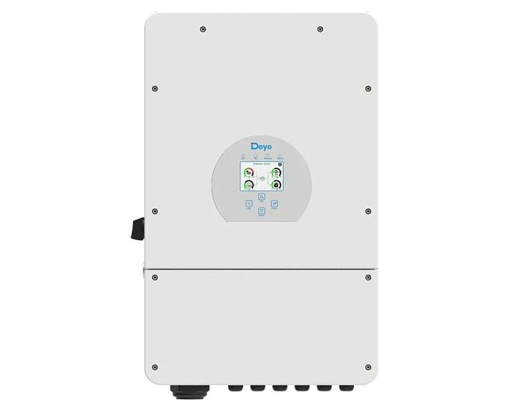 Invertor solar Hibrid, monofazat, DEYE SUN-8K-SG01LP1-EU, 8kW, eficienta MPPT 99.90%, IP65