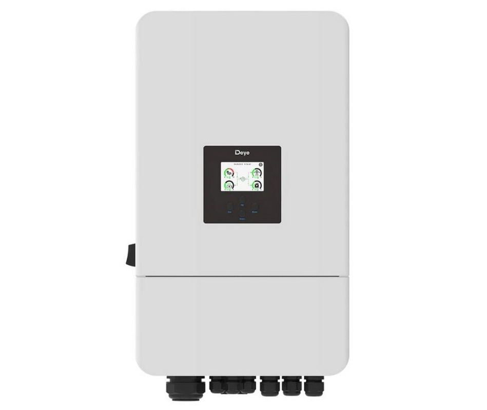 Invertor solar hibrid trifazat Deye SUN-6K-SG05LP3-EU-SM2, 6kW, eficienta 97.6%, 2 MPPT, IP65