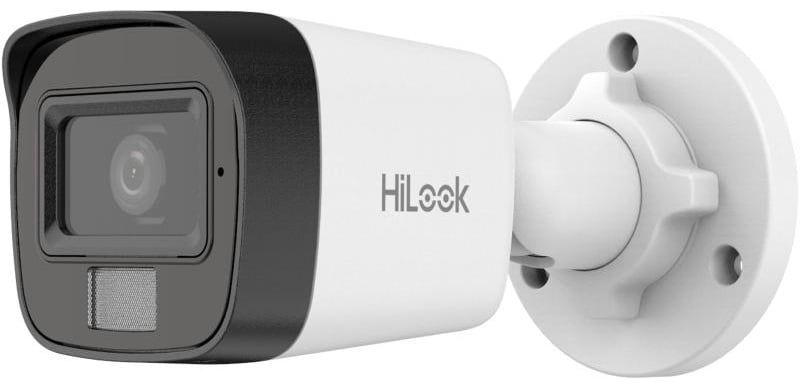 Camera supraveghere IP HiLook Hikvision IPC-B120HA-LUC, 2MP, 2.8mm, Smart Hybrid Light, microfon, PoE, IP67