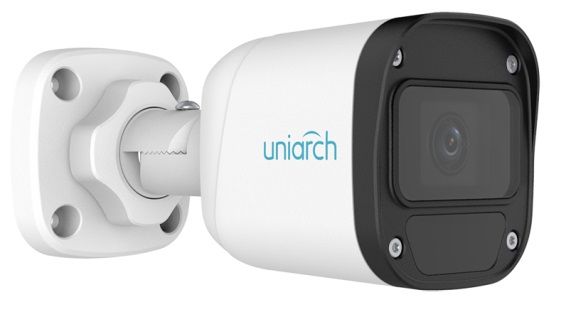 Camera IP bullet, 2MP Full HD, IR 30M, H265, Lentila 4mm, audio Uniarch IPC-B122-APF40