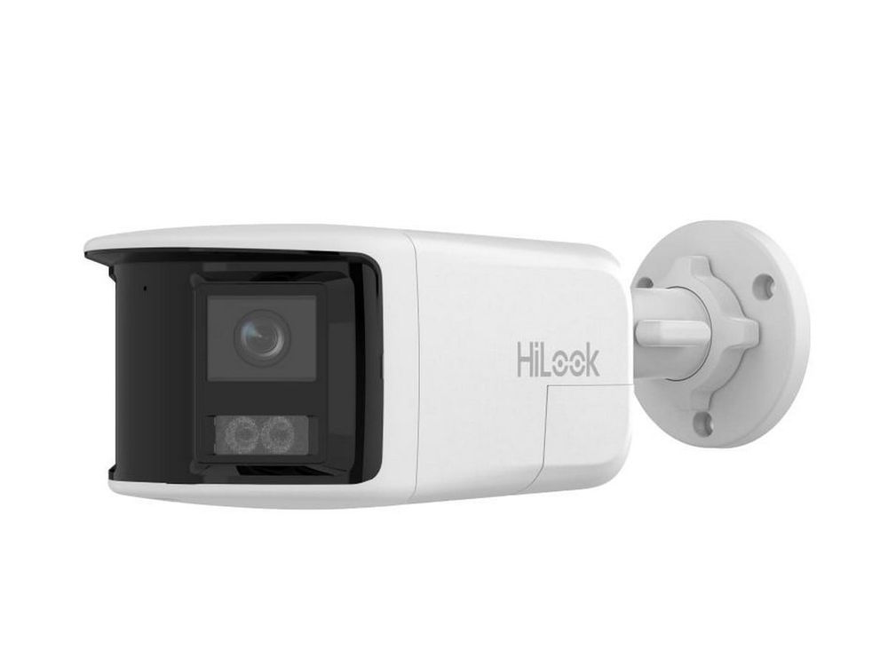 Camera supraveghere IP Hikvision HiLook IPC-B460HAD-LUF/SL, 6MP, 2.8mm, iluminare duala, audio bidirectional, alarma stroboscopica, slot microSD, PoE, IP67