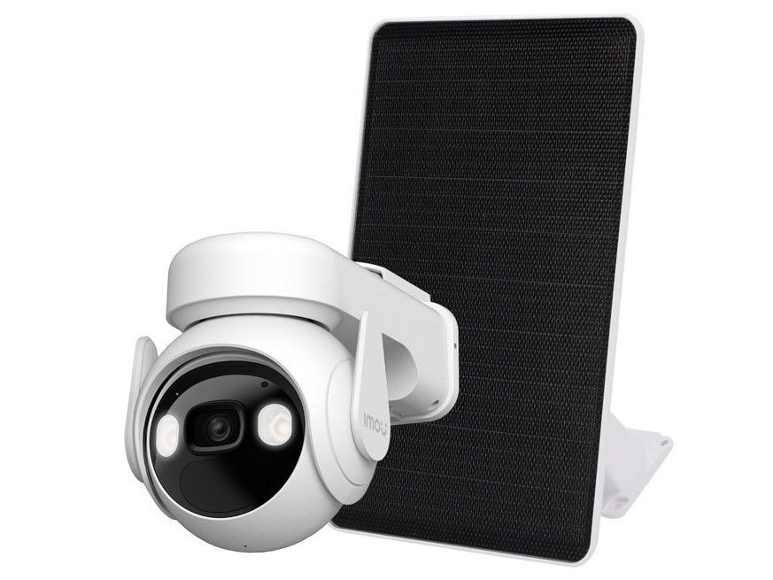Camera de supraveghere wireless cu alarma si rotire de pe telefon Imou Cell PT 4G 2, panou solar 5W, baterie, 3MP, IR, microfon si alarma, IPC-B7EDP-3T0TEH-EU/FSP14-TYPEC