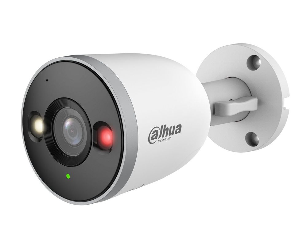 Camera supraveghere Dahua IPC-F3D-IL-0280B, 3MP, Wi-Fi 6, Smart Dual Light 30m, microfon, slot microSD, Bluetooth, IP67, Carcasa metal, Detectie AI
